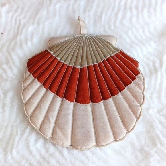 POTHOLDERS Vintage SetOf 3 1960,s 1970,s Owl &Shell Holders - Picture 6 of 8